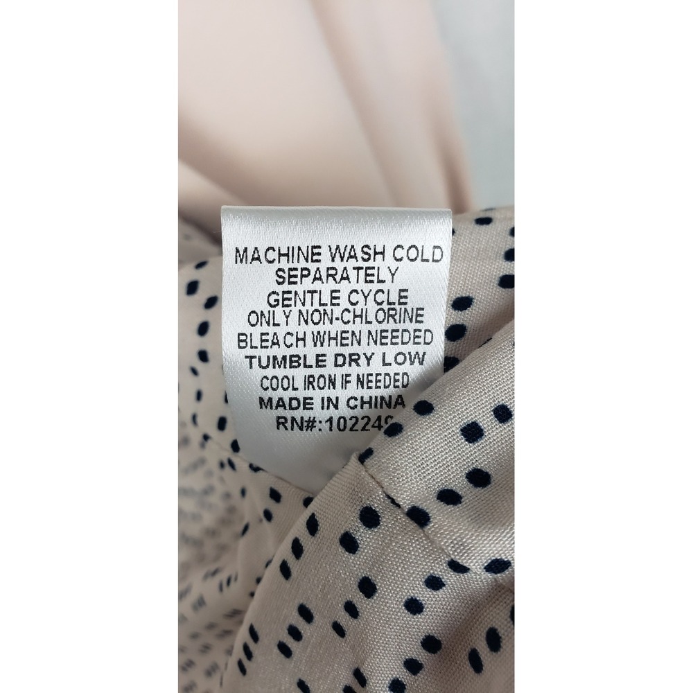 Skies Are Blue Pale Pink Open Front Blazer Jacket L Casual Office Work Spring - Picture 4 of 10